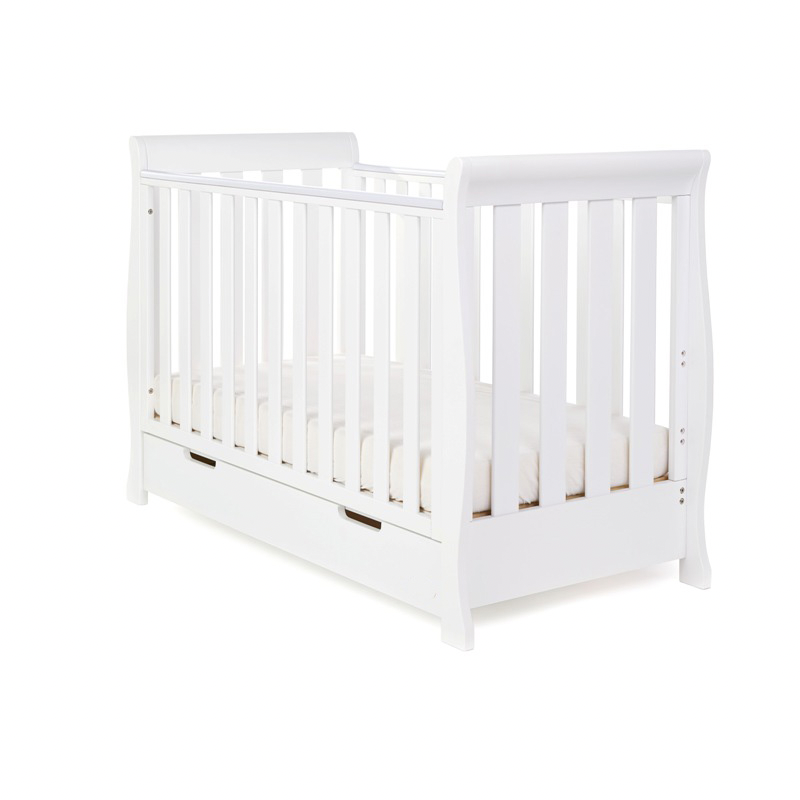 Stamford Mini Sleigh 2 Piece Room Set - White