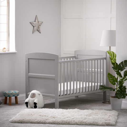 Grace Cot Bed - Warm Grey