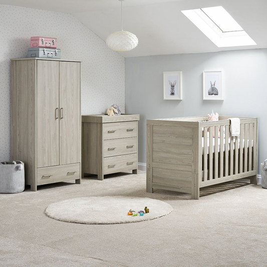 Nika 3 Piece Room Set - Grey Wash