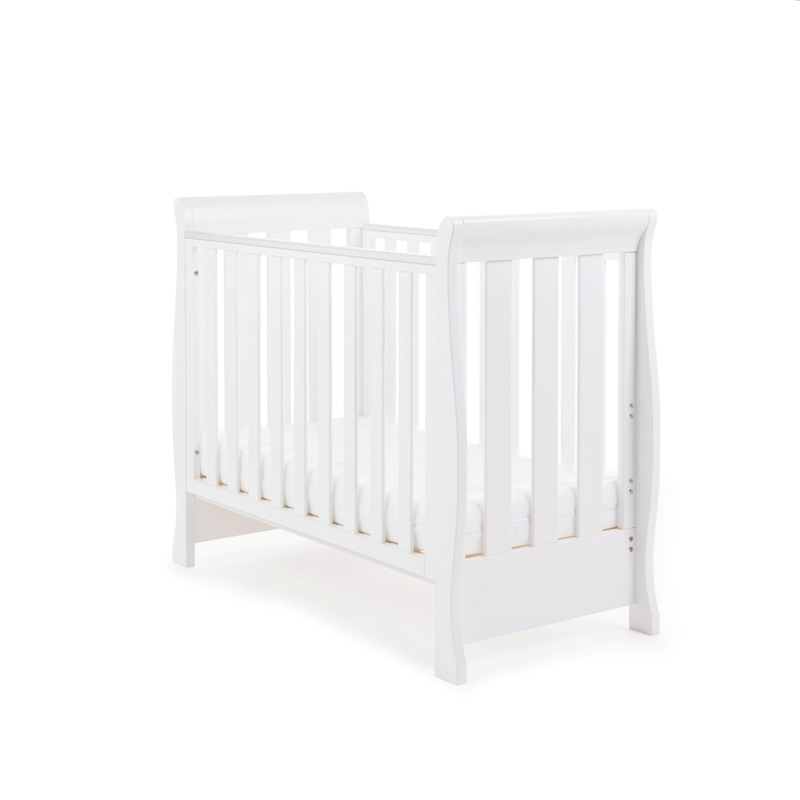 Stamford Space Saver Sleigh 3 Piece Room Set - White