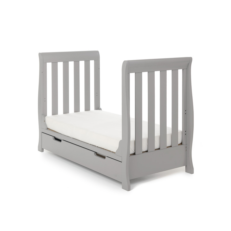 Stamford Mini Sleigh 2 Piece Room Set - Warm Grey