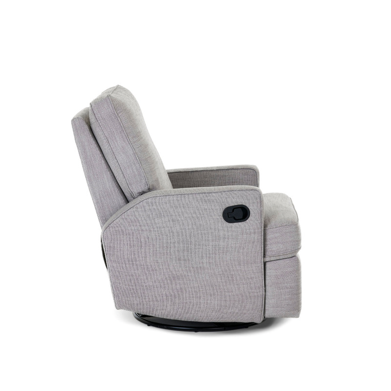 Madison Swivel Glider Recliner Chair - Pebble