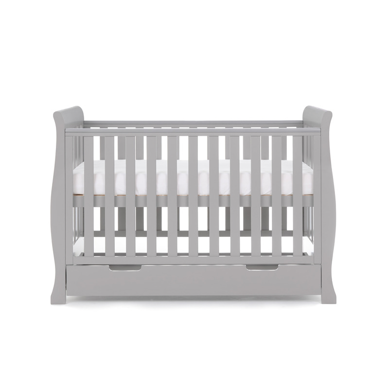 Stamford Mini Sleigh 2 Piece Room Set - Warm Grey