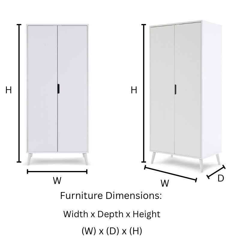 Evie Mini 3 Piece Room Set - White