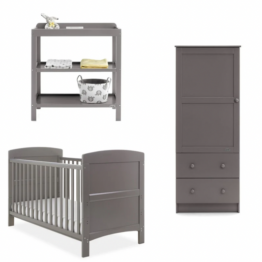 Grace 3 Piece Room Set - Taupe Grey