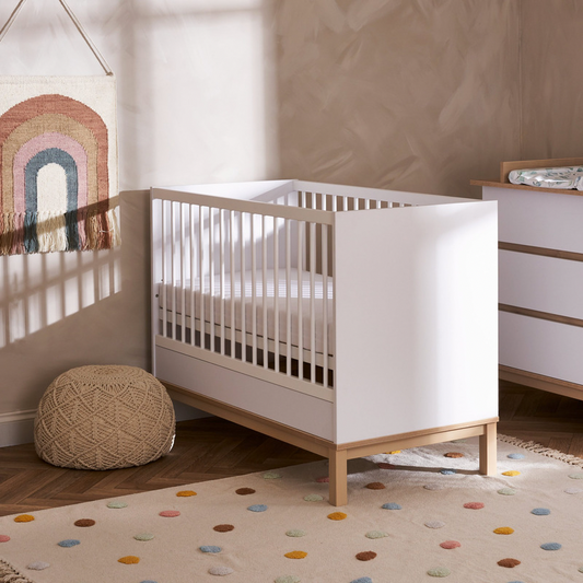 Astrid Mini Cot Bed - White