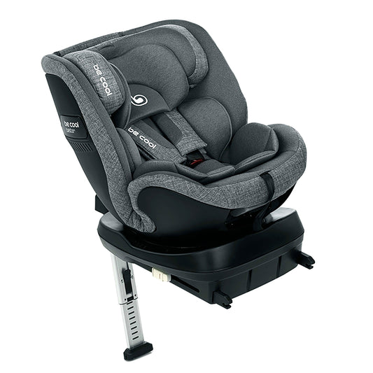 Be Cool Twister, iSize 40-150cm, 0-12 years Car Seat - Grey