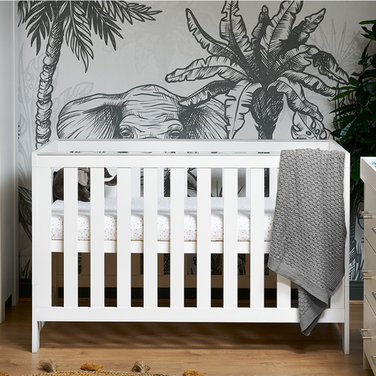 Nika Cot Bed - White Wash