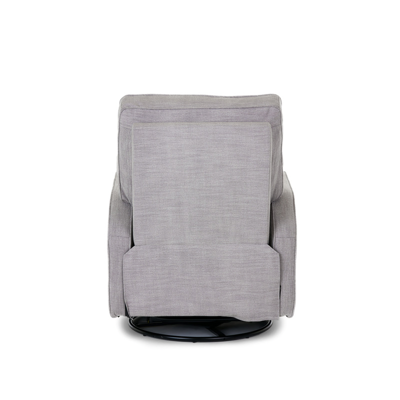 Madison Swivel Glider Recliner Chair - Pebble