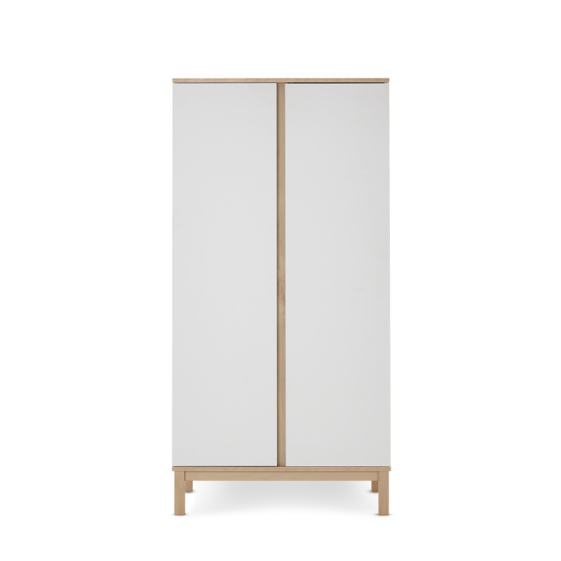 Astrid Double Wardrobe – White