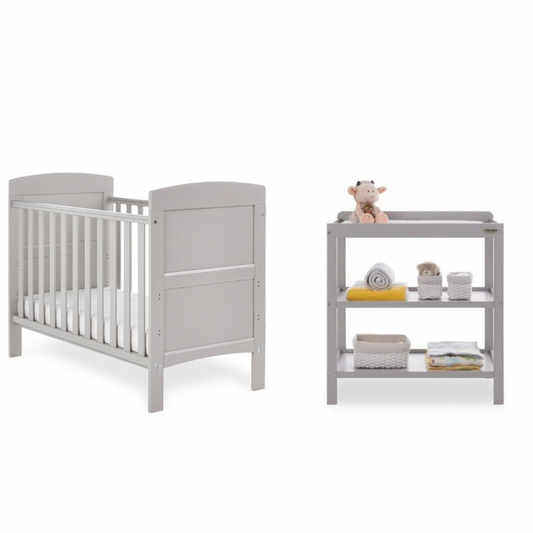 Grace Mini 2 Piece Room Set - Warm Grey