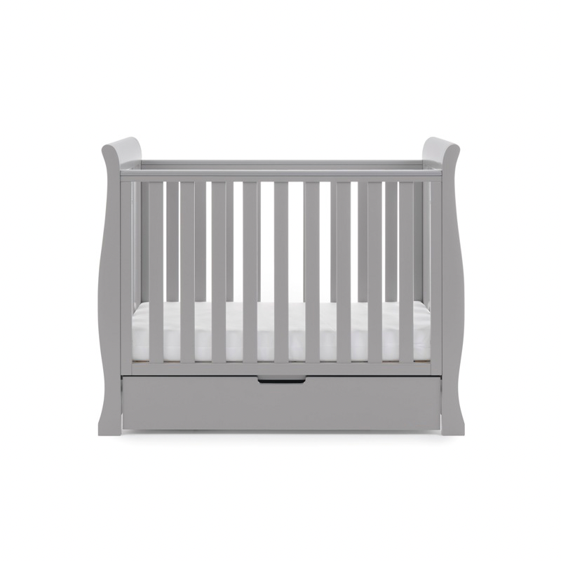 Stamford Space Saver Sleigh 2 Piece Room Set - Warm Grey