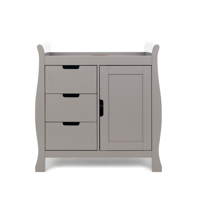 Stamford Classic Sleigh 2 Piece Room Set - Warm Grey