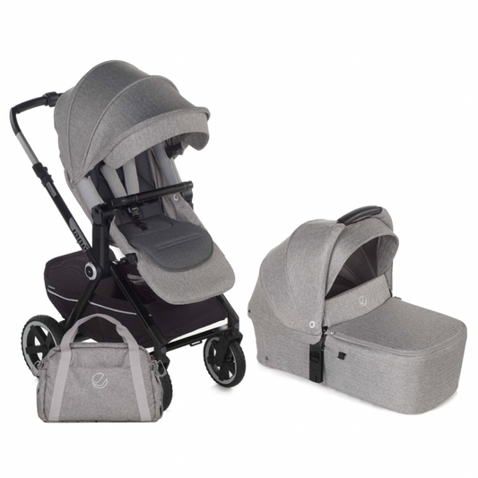 Jane Crosslight-3 + Sweet Carrycot 2in1 Pram - Dim Grey