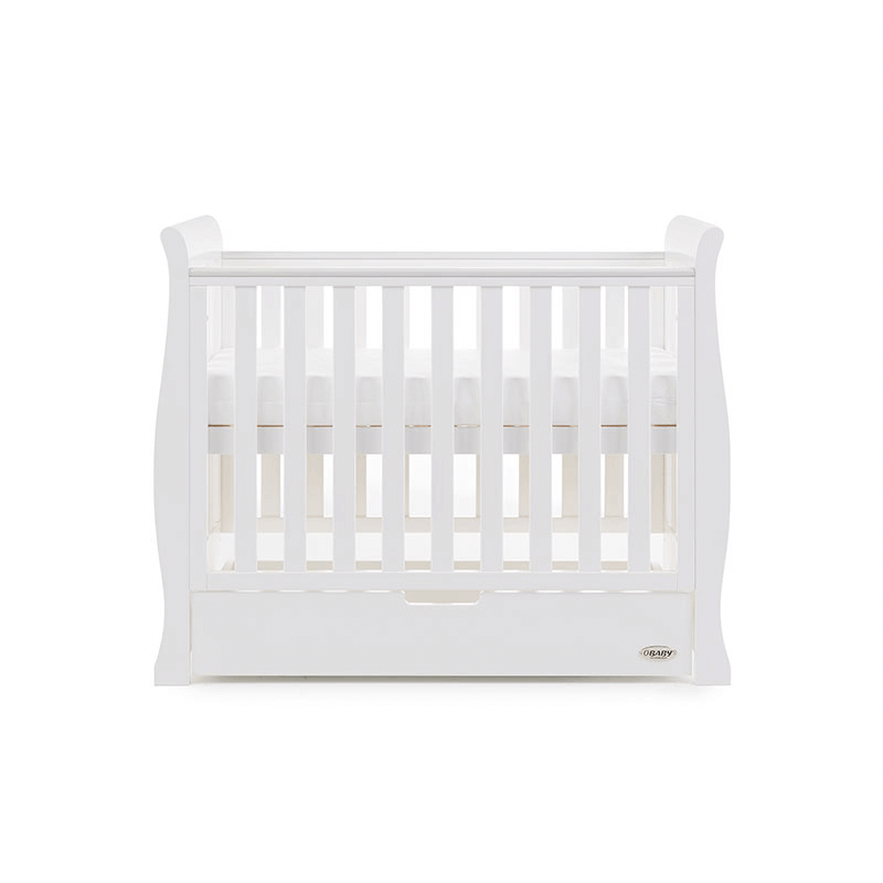 Stamford Space Saver Sleigh 3 Piece Room Set - White