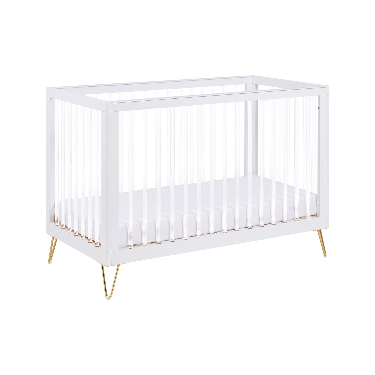 Babymore Kimi XL Acrylic Cot Bed