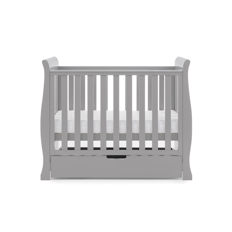 Stamford Space Saver Sleigh 2 Piece Room Set - Warm Grey