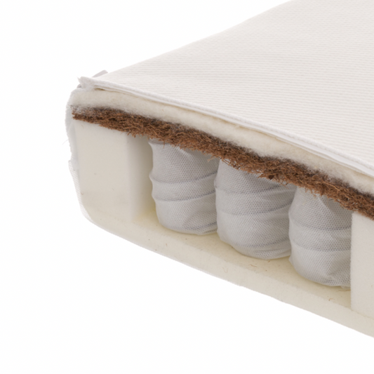 Moisture Management Dual Core Cot Bed Mattress - 140 x 70