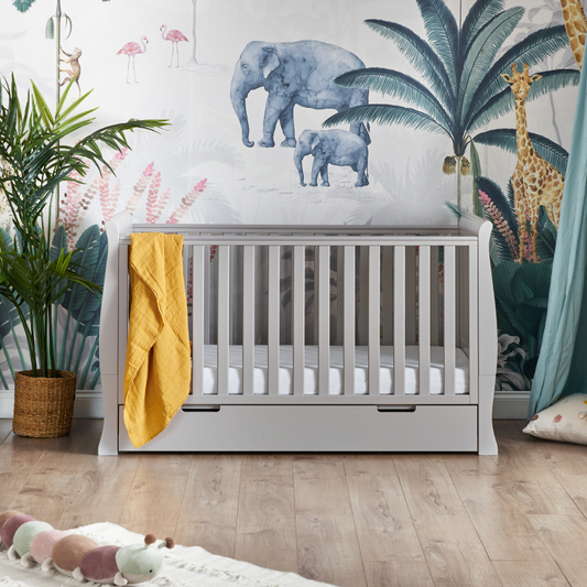 Stamford Classic Cot Bed - Warm Grey