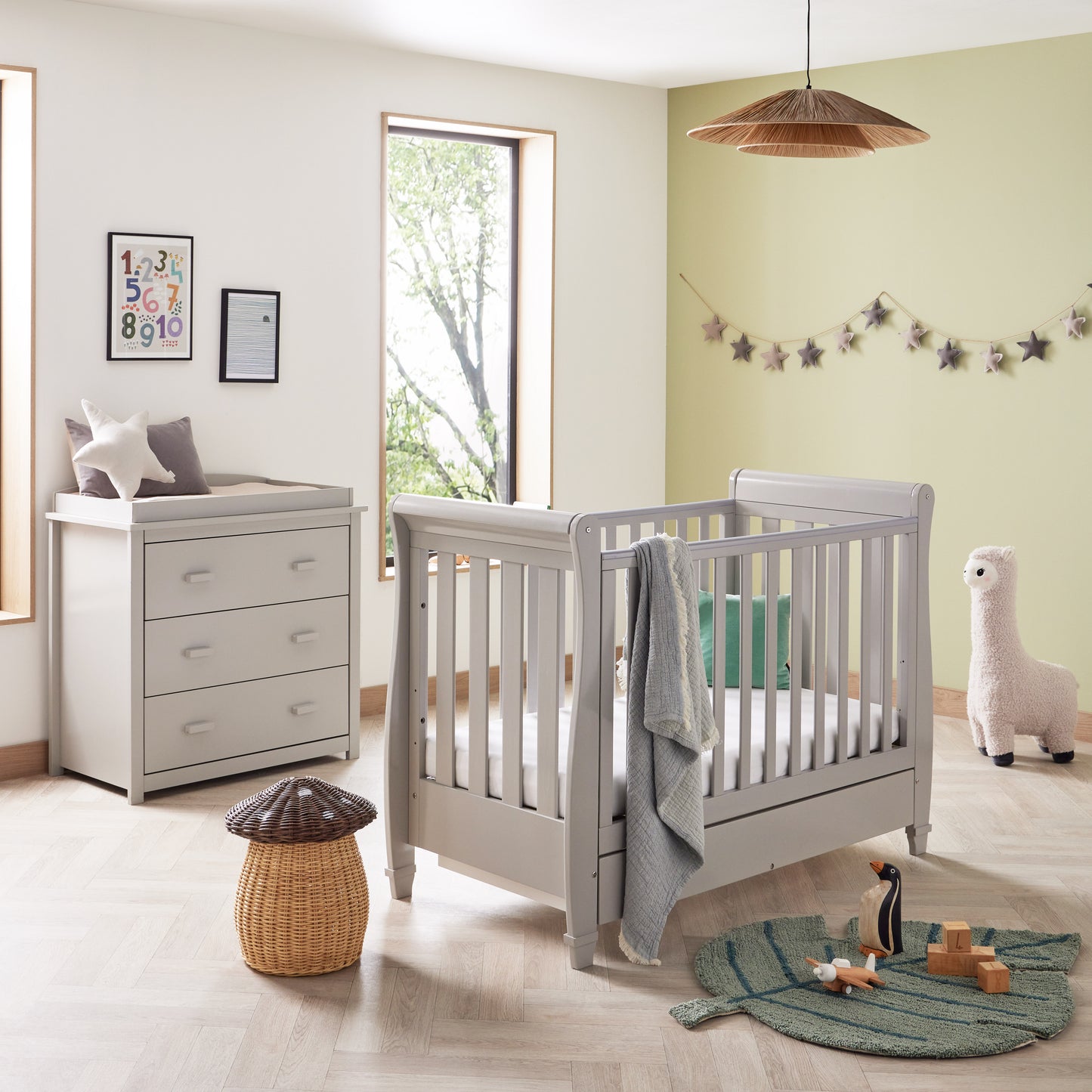 Eva 2 Piece Room Set - Grey