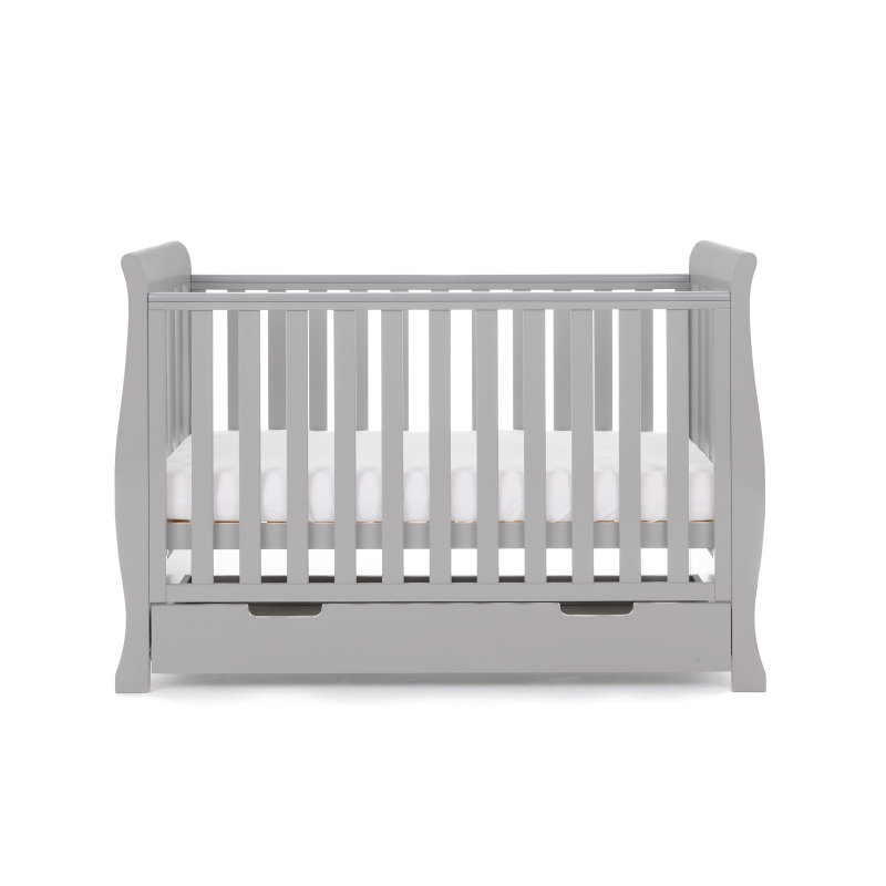 Stamford Mini Sleigh 2 Piece Room Set - Warm Grey