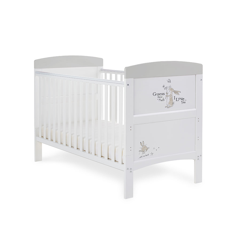 Grace Inspire Cot Bed - Guess Scribble