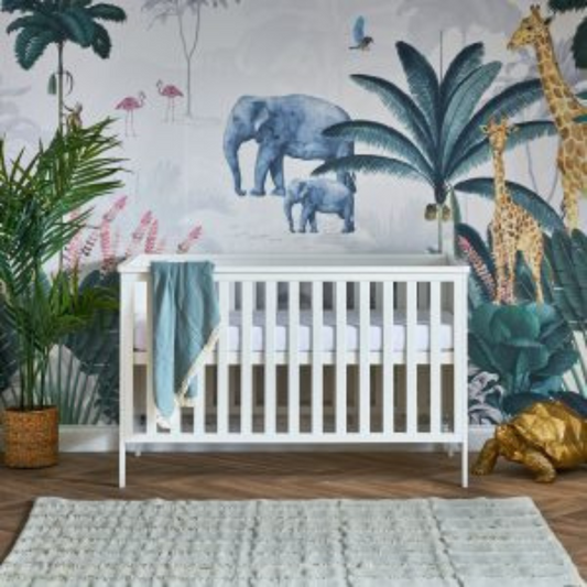 Evie Cot Bed - White