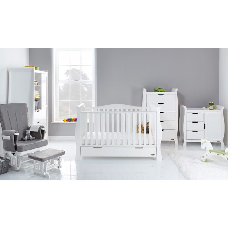 Stamford Luxe 5 Piece Room Set - White