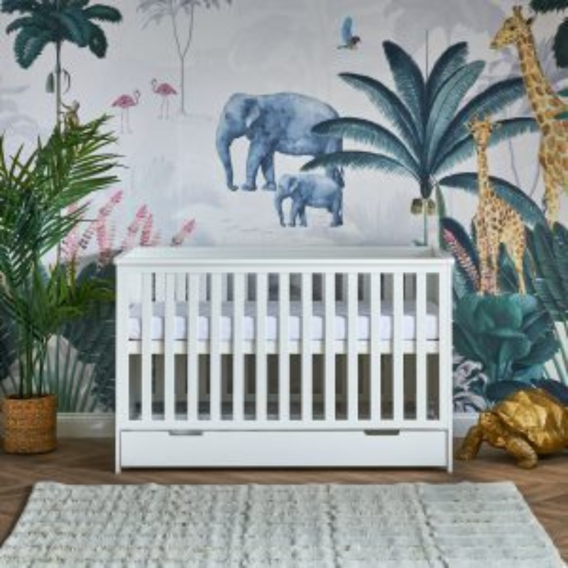 Evie Cot Bed - White