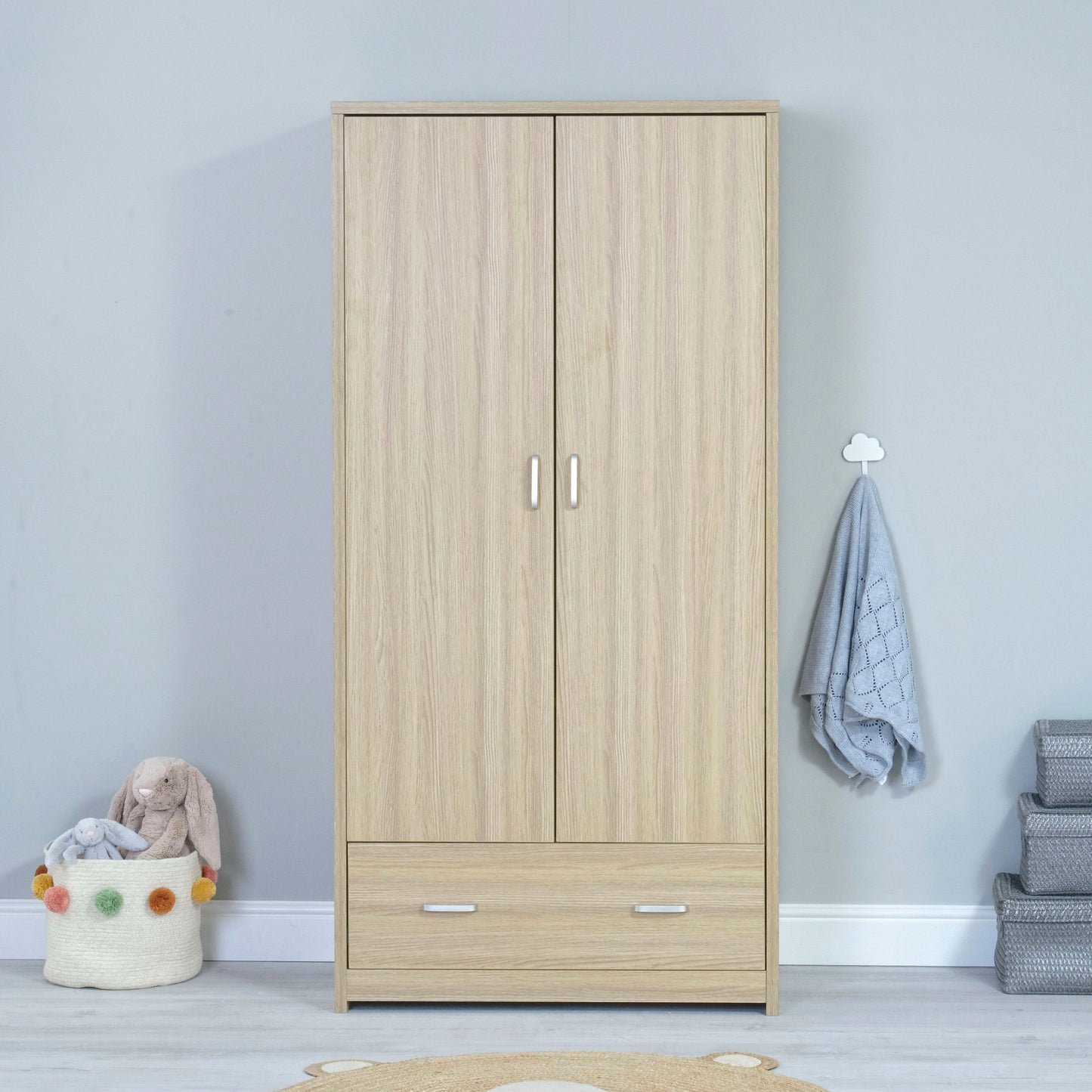 Luno 3 Piece Room Set - Oak