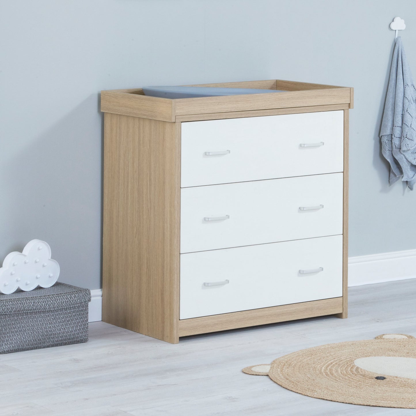 Luno Veni Chest Changer - Oak White