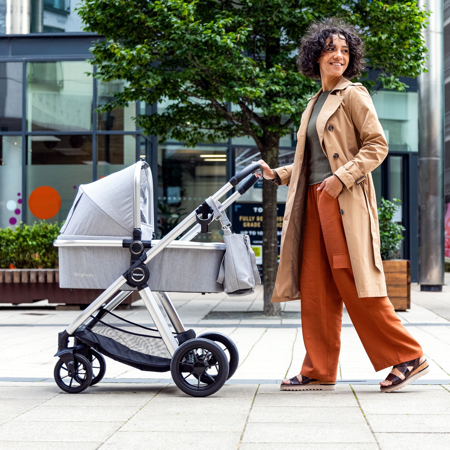 Memore V2 Pram Pushchair - Silver