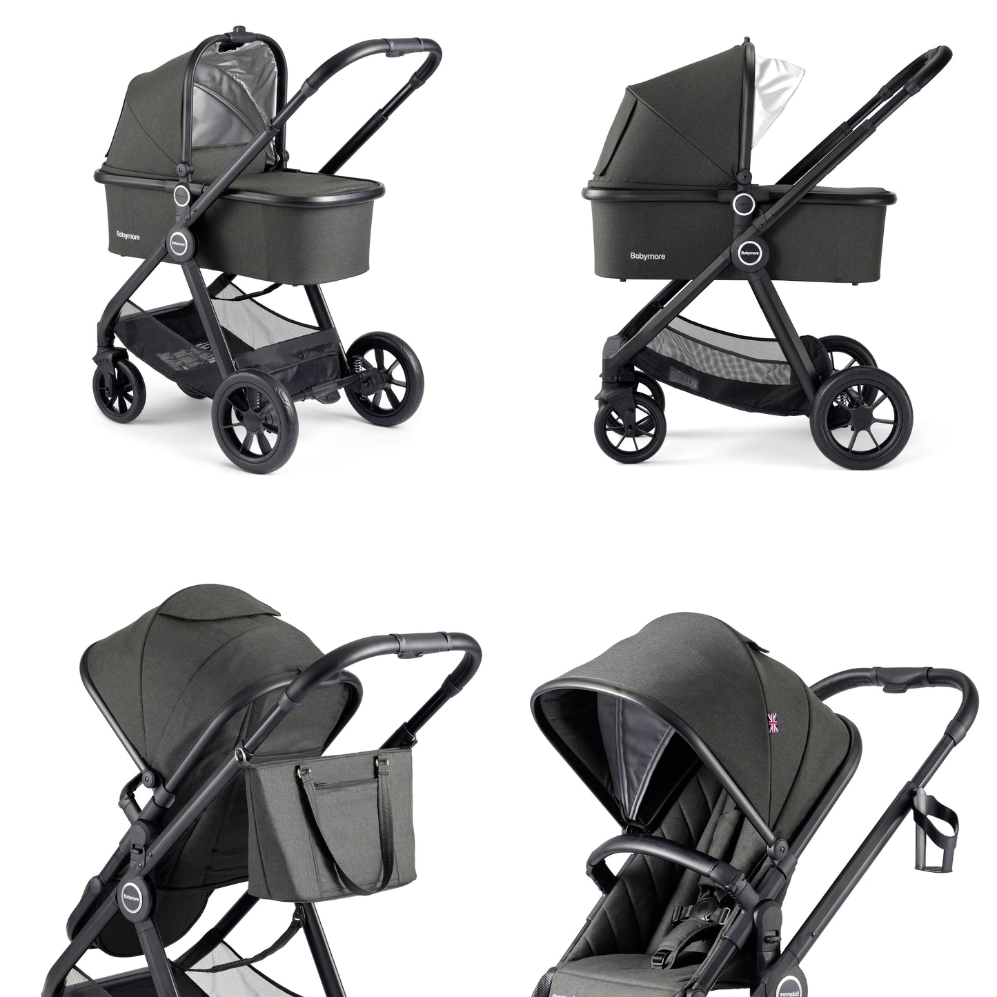 Memore V2 Travel System Coco with Base - Black