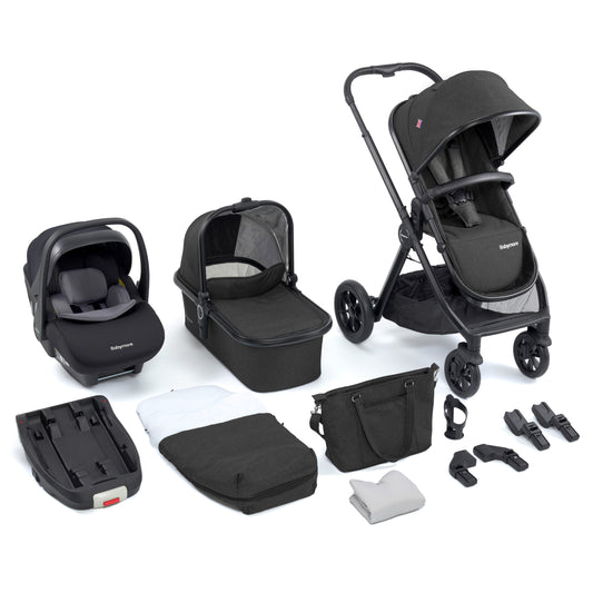 Memore V2 Travel System Pecan with Base - Black