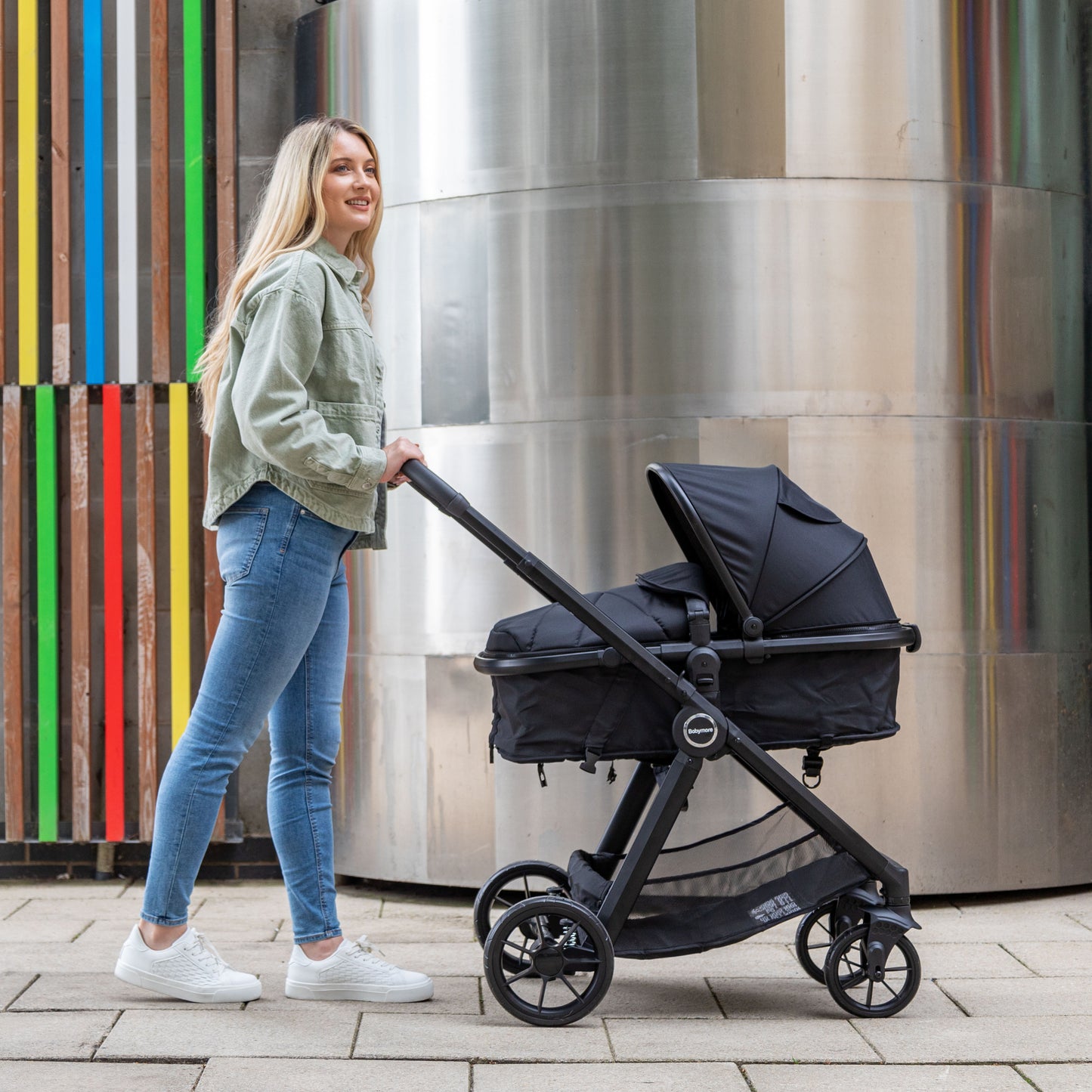 Mimi Pram & Pushchair - Black