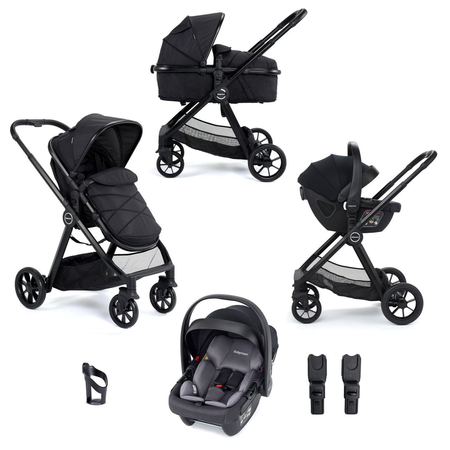 Mimi Travel System Coco Car Seat - Black