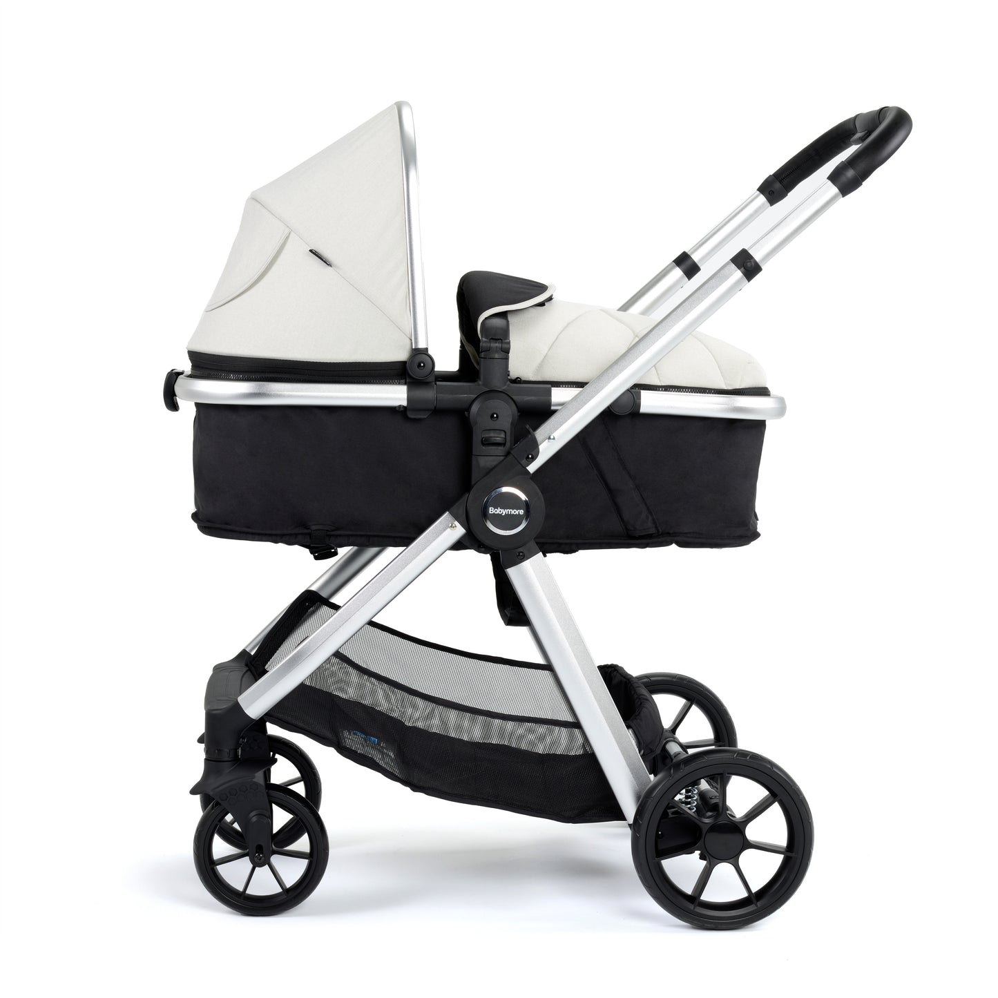 Mimi Travel System Coco with Base - Silver