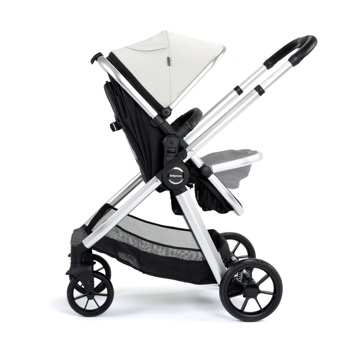 Mimi Travel System Pecan Car Seat - Silver