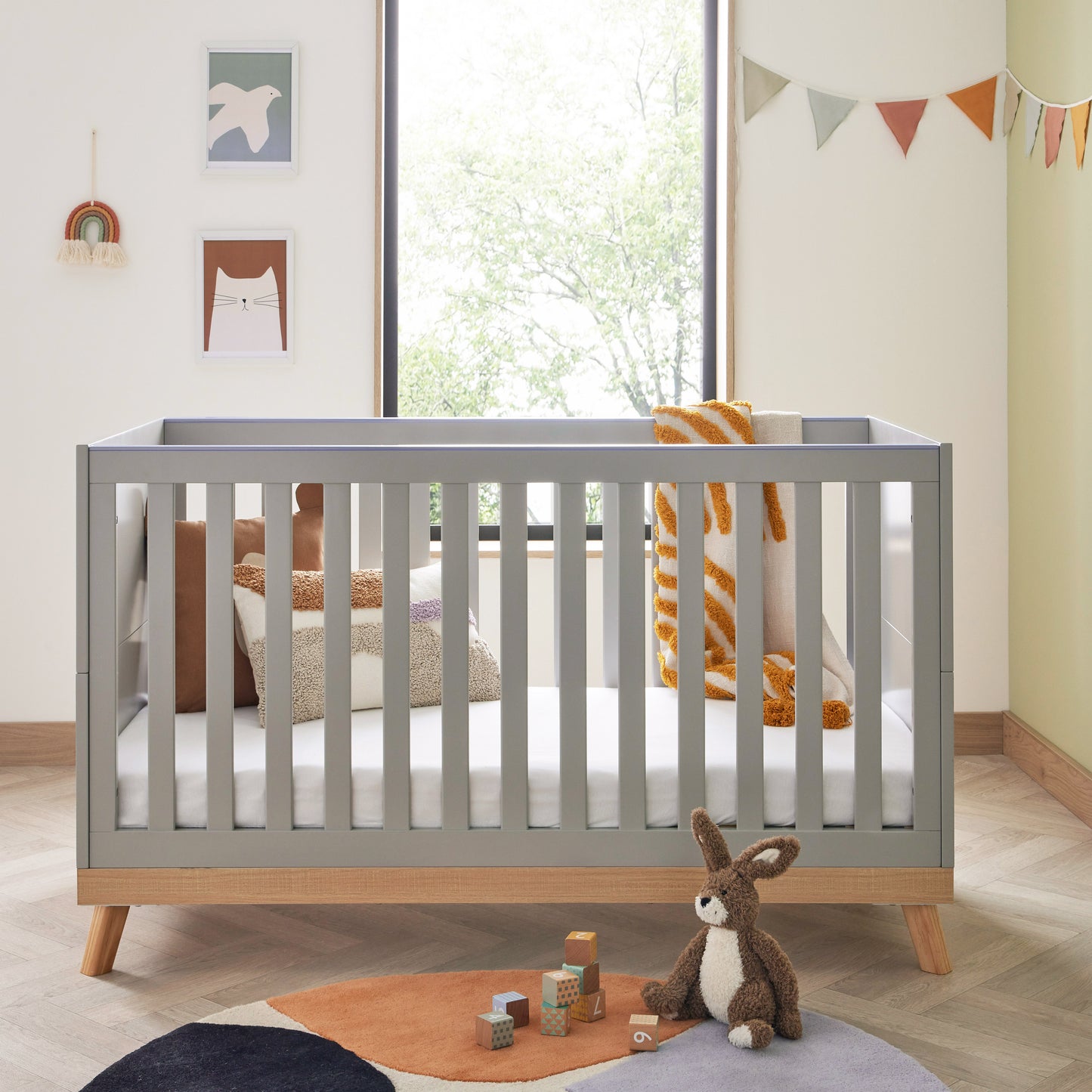 Mona 2 Piece Room Set - Grey