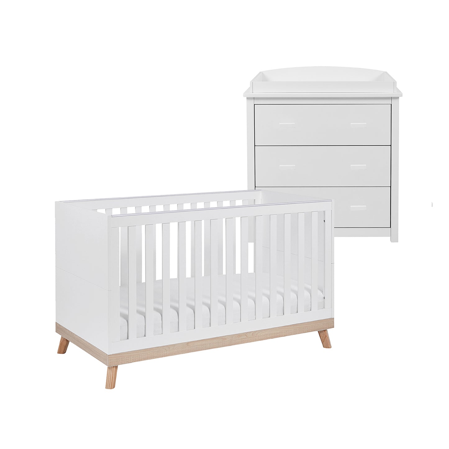 Mona 2 Piece Room Set - White