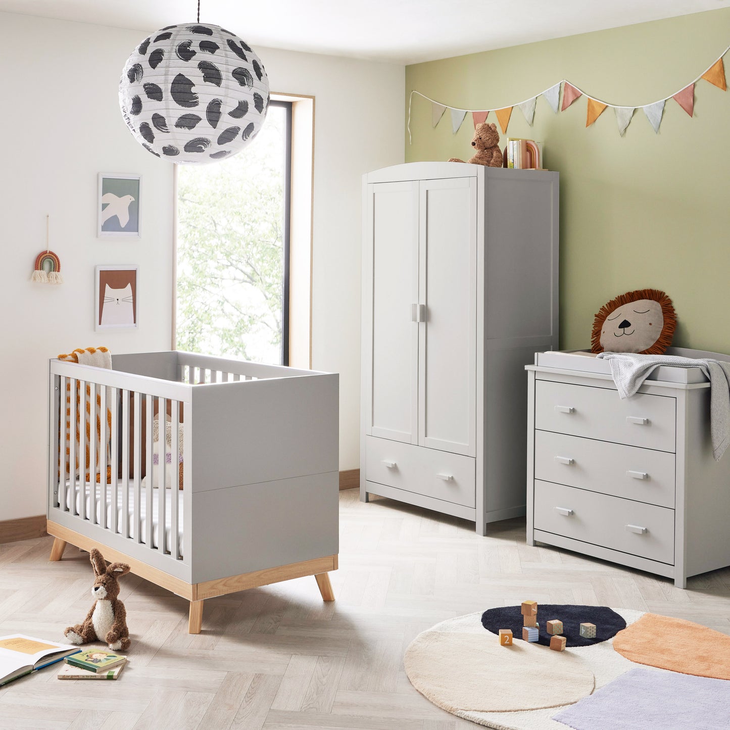 Mona Mini 3 Piece Room Set - Grey