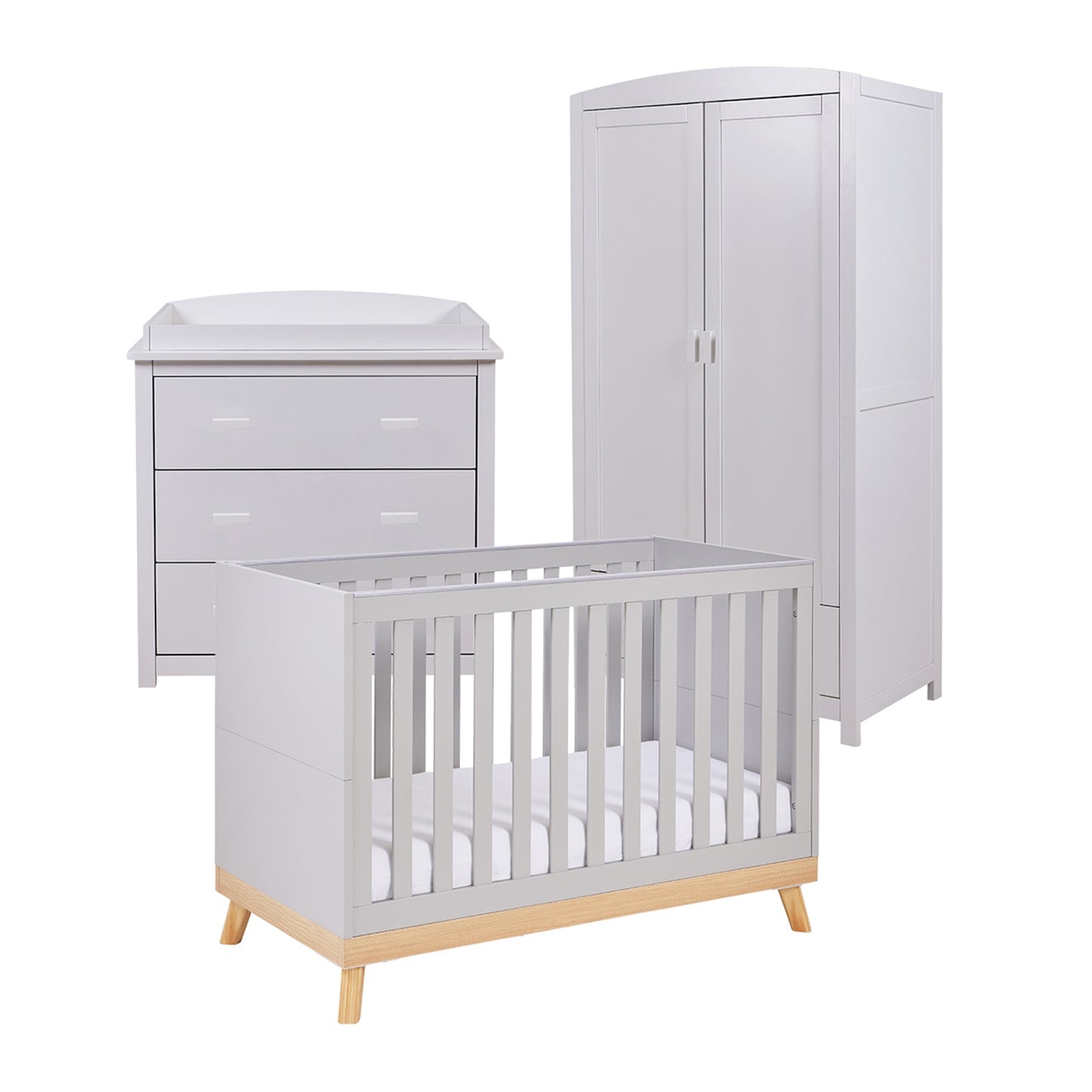 Mona Mini 3 Piece Room Set - Grey