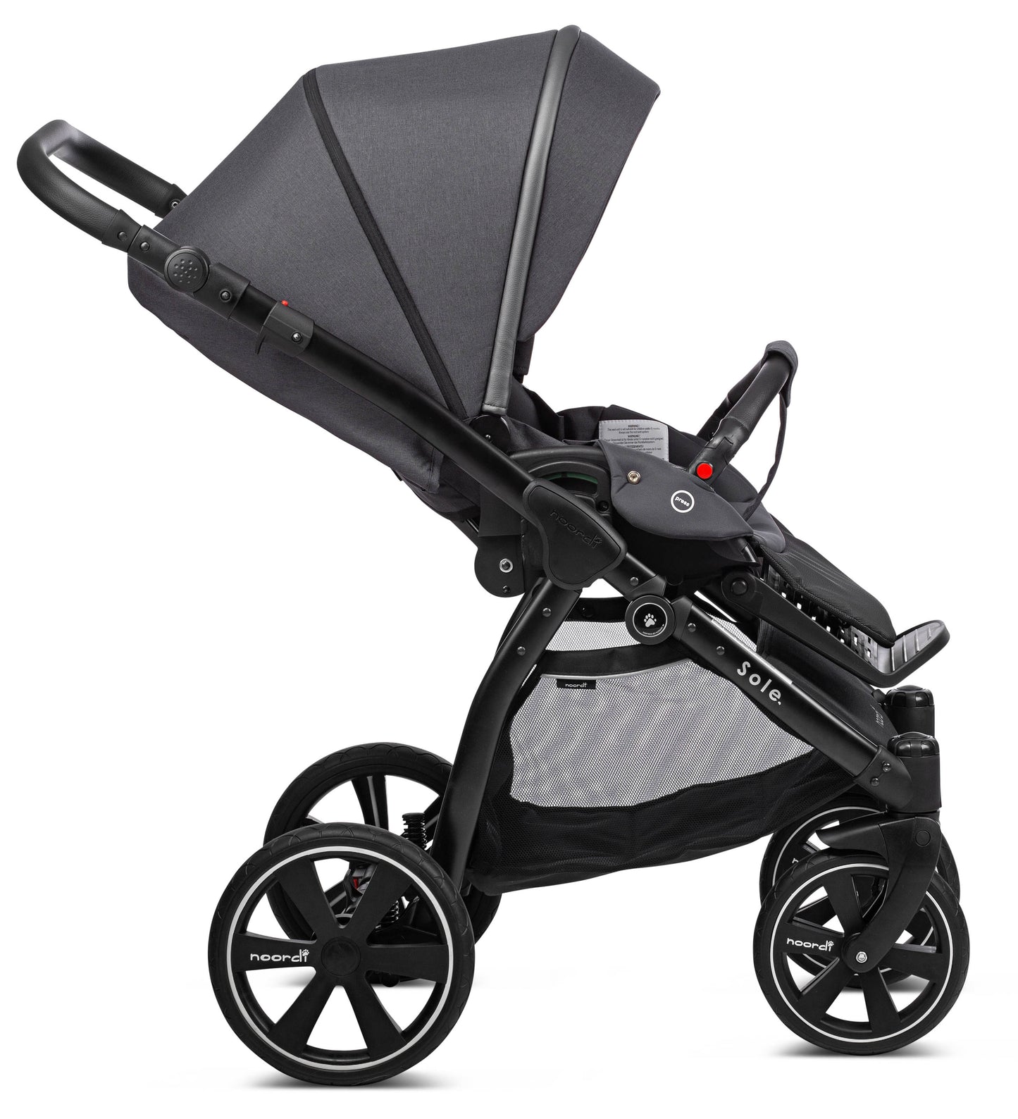 Noordi Sole Go - 2in1 - Black