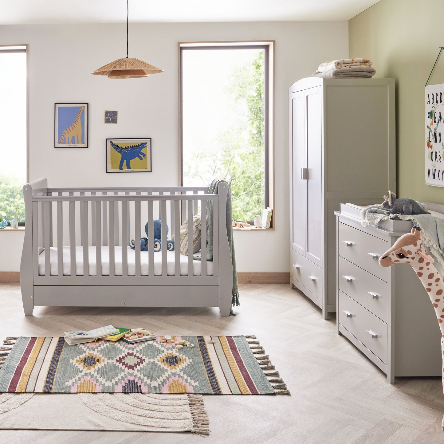 Stella 3 Piece Room Set - Grey