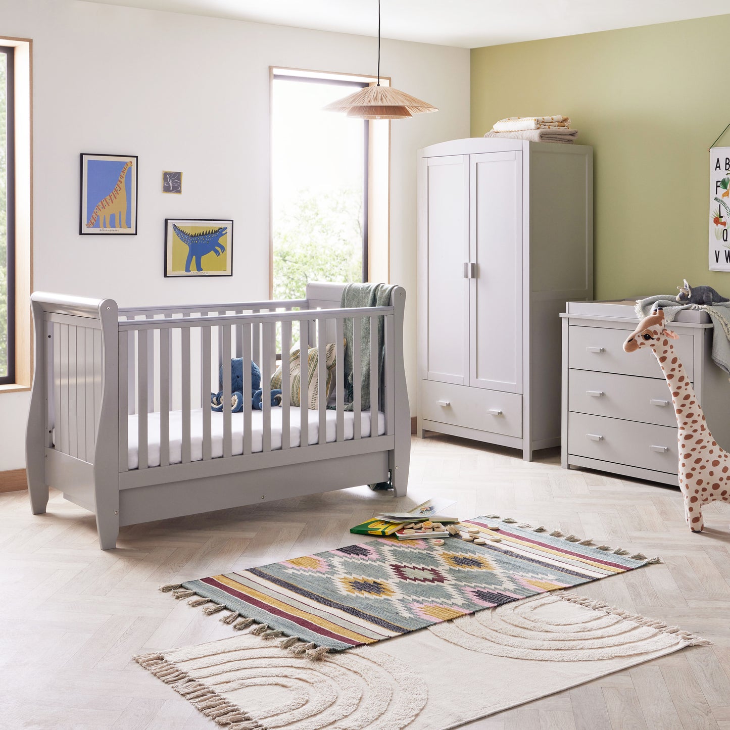 Stella 3 Piece Room Set - Grey