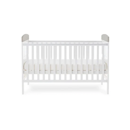 Grace Inspire Cot Bed - Me & Mini Me Elephants Grey