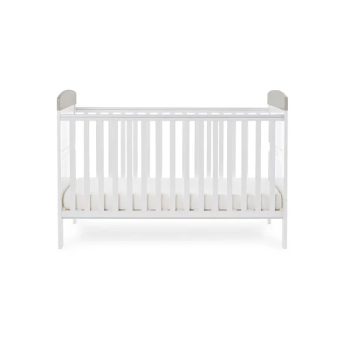 Grace Inspire Cot Bed - Me & Mini Me Elephants Grey