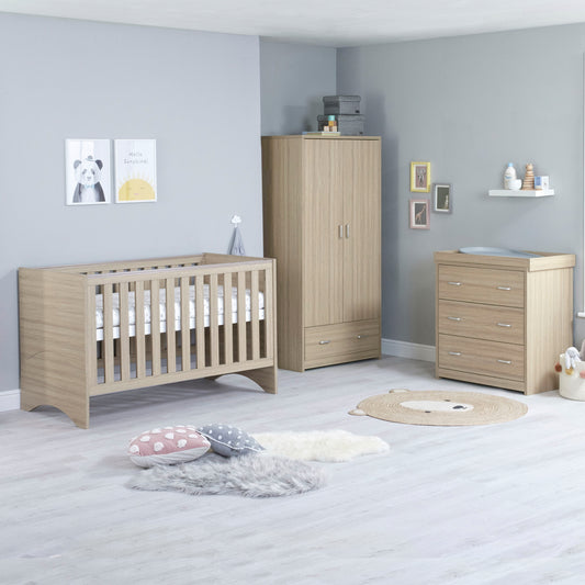 Veni 3 Piece Room Set - Oak